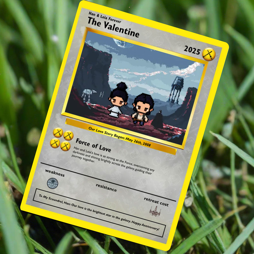 Space Wars Love Card - Build Your Own