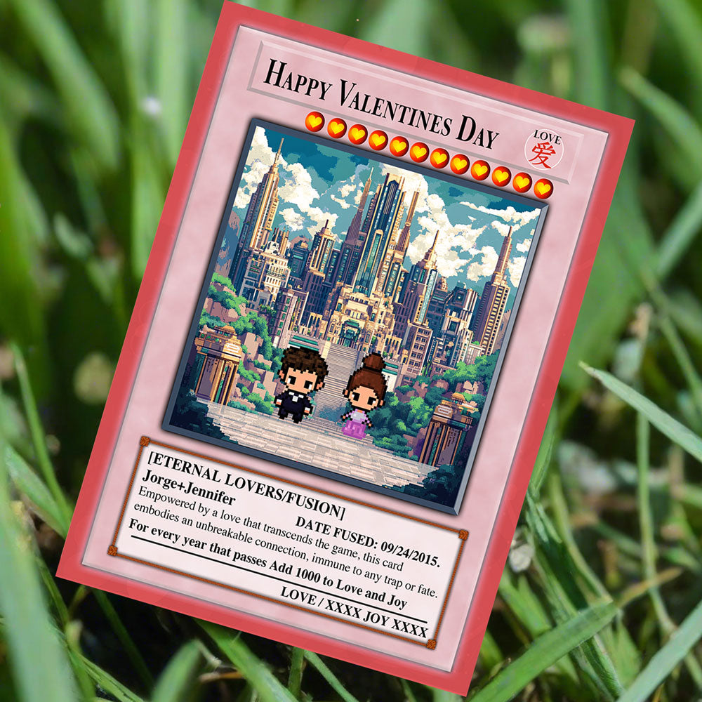 Yu-Gi-Love Vday Card - Build Your Own