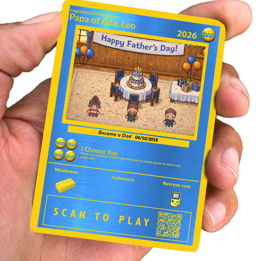 Legendary Dad Card