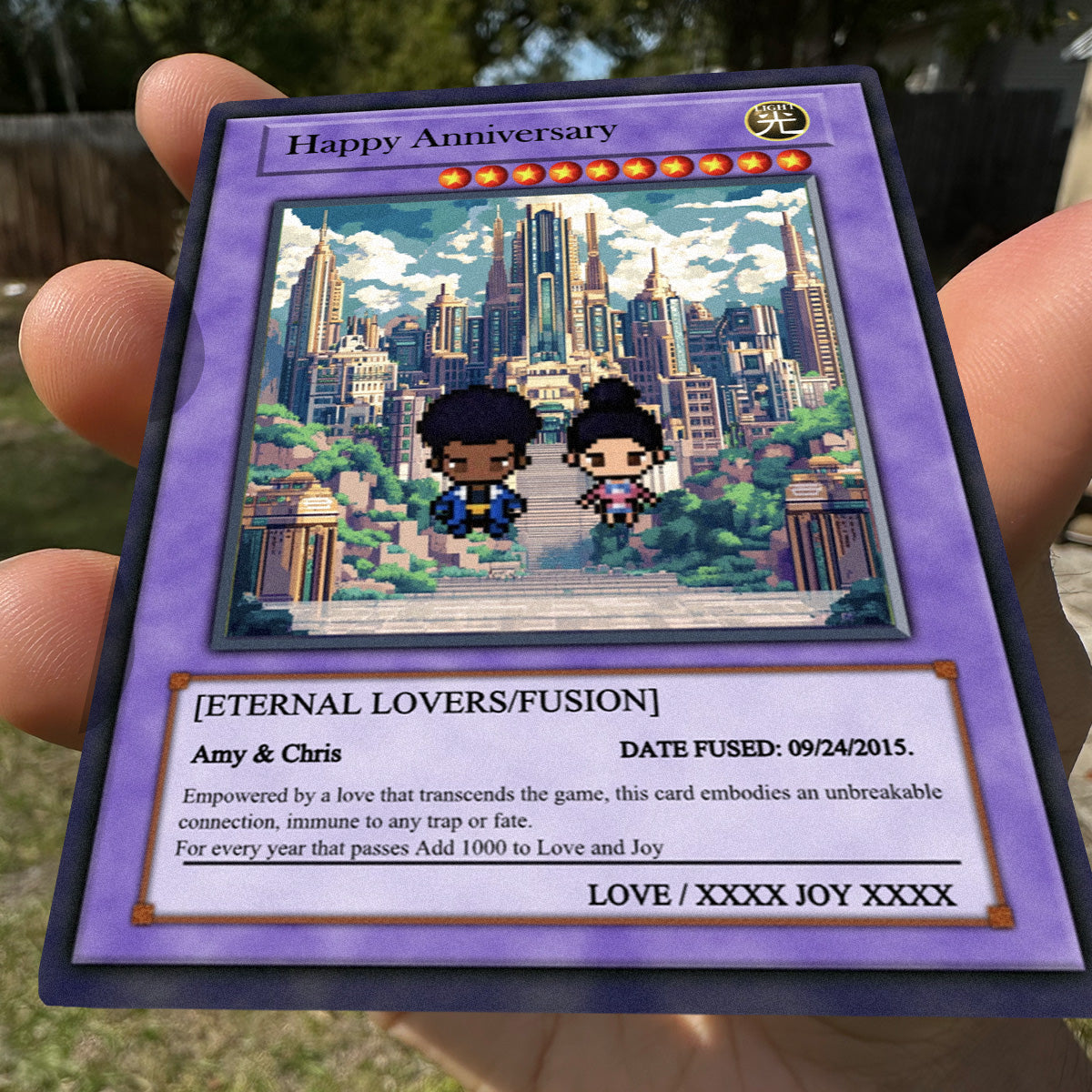 Yu-gi Love Anniversary Card - Build Your Own
