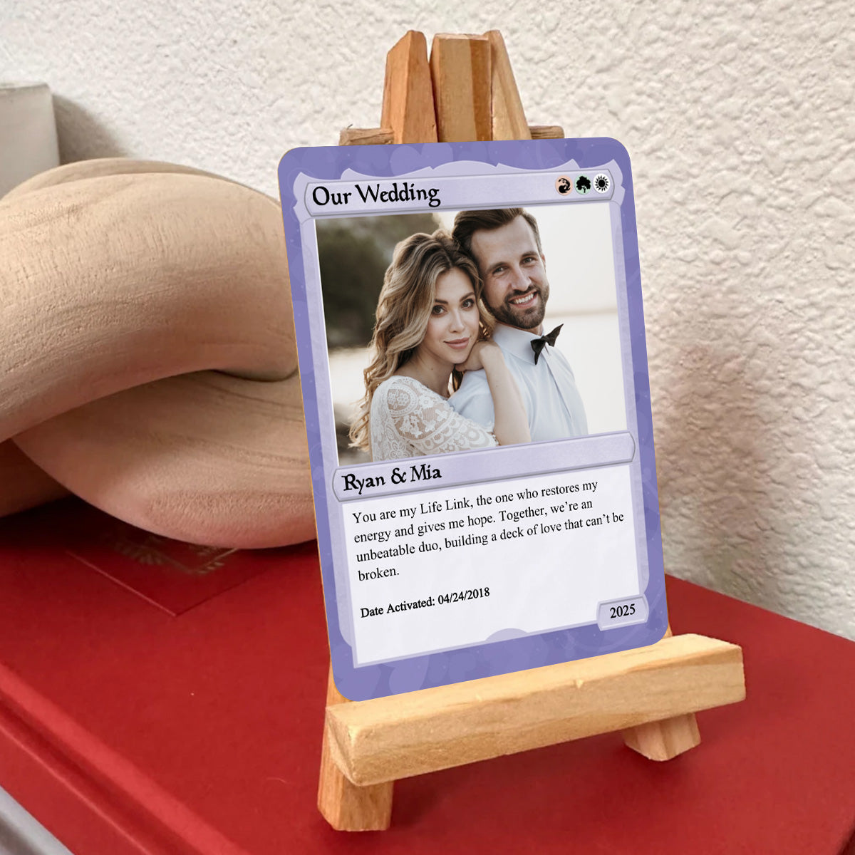 Love The Gathering Wedding Card - Photo