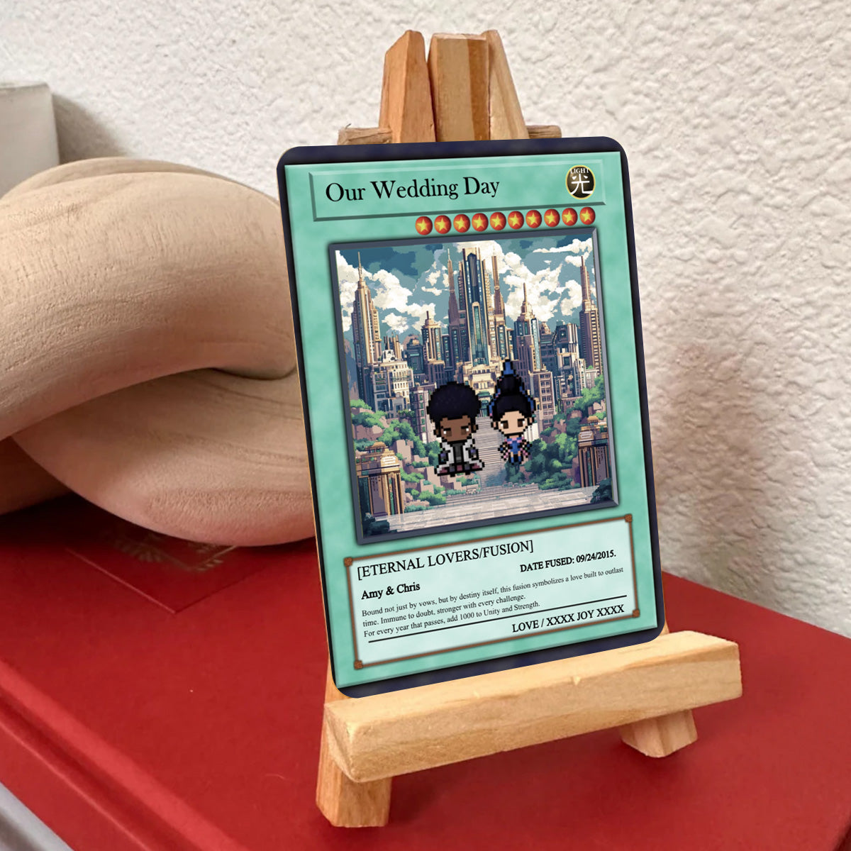Yu-gi Love Wedding Card - Build Your Own
