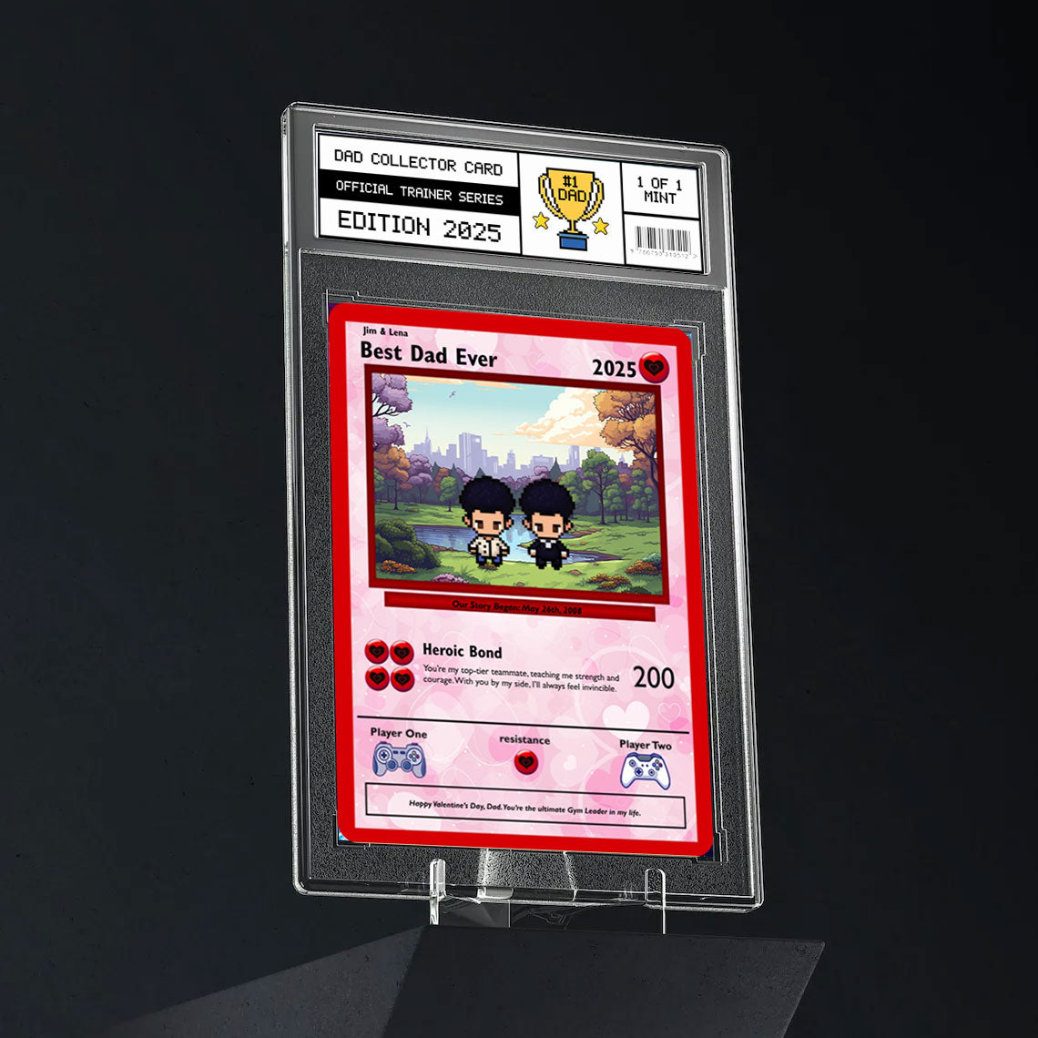 Son to Dad Card - Build Your Own