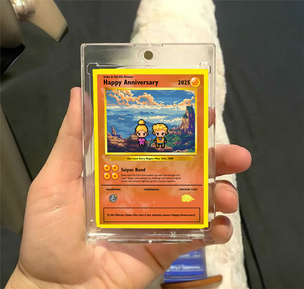 Super Saiyan Love Card - Build Your Own