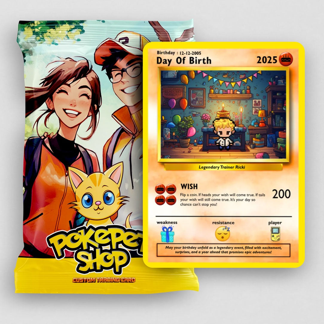 Birthday Card - Build Your Own