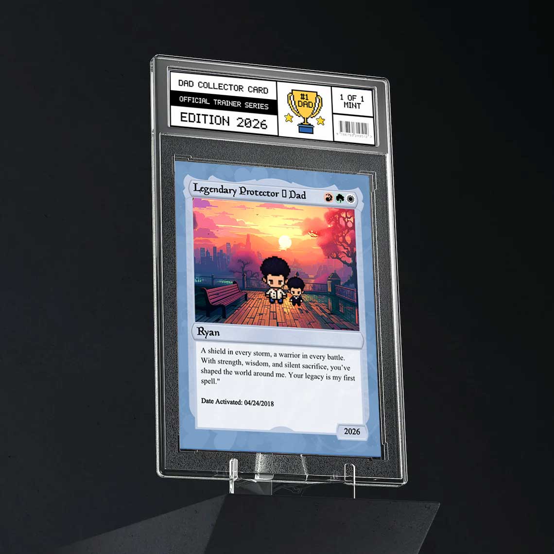 Love The Gathering For Dad Card - Build Your Own