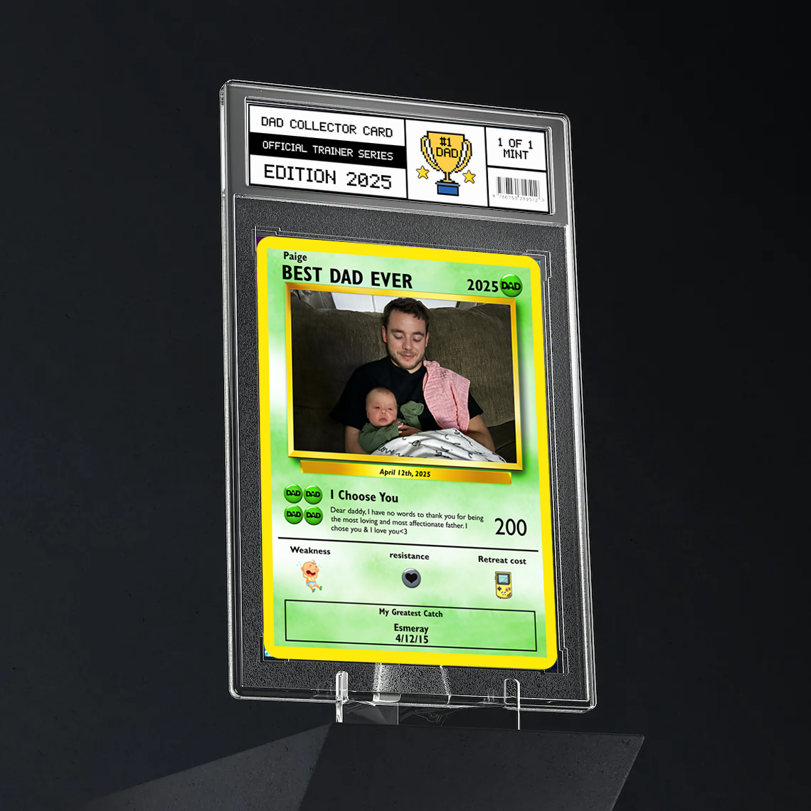 Dad Card - Build Your Own Photo