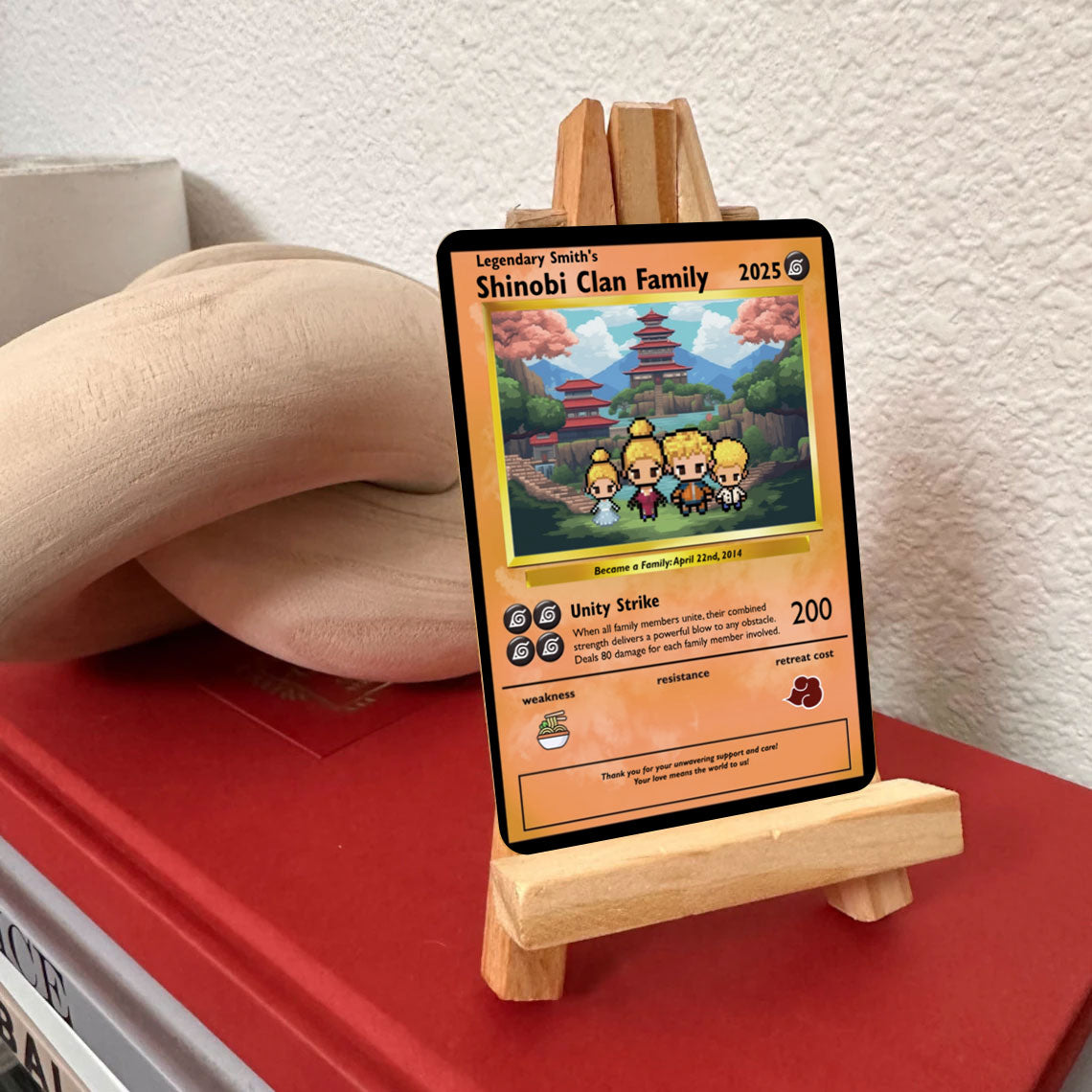 Shinobi Clan Family Card - Build Your Own