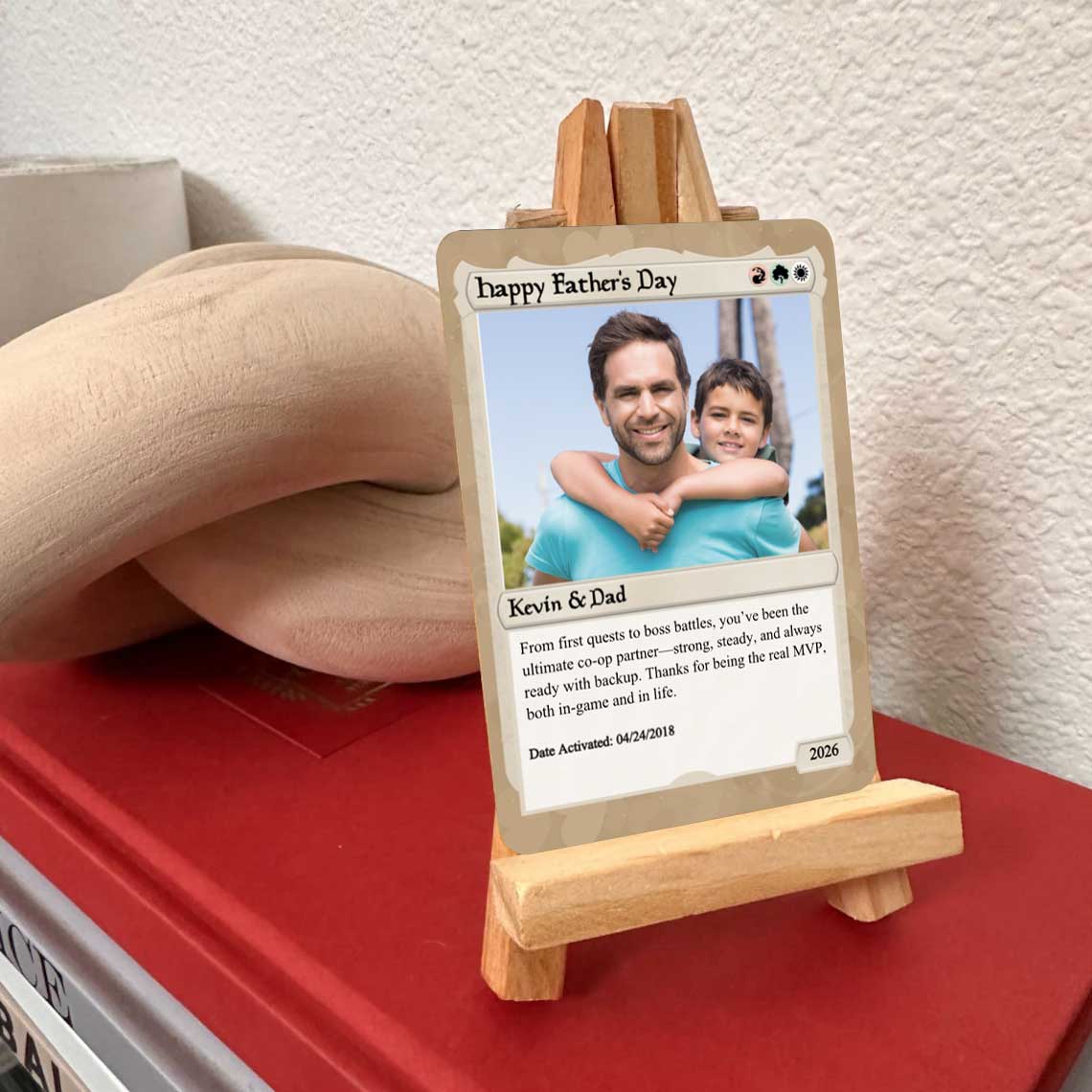 Love The Gathering Father's day Card - Photo