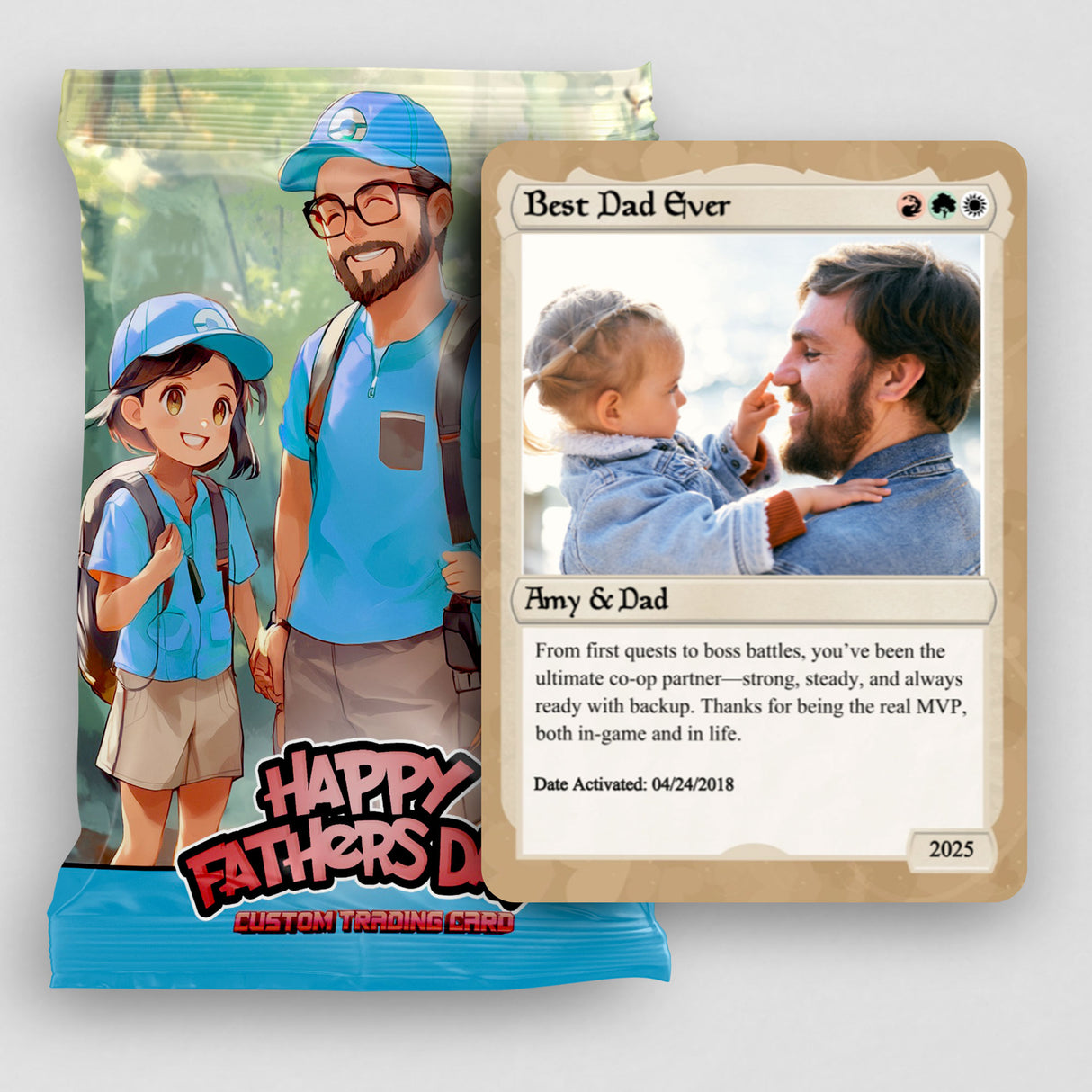 Love The Gathering Father's day Card - Photo