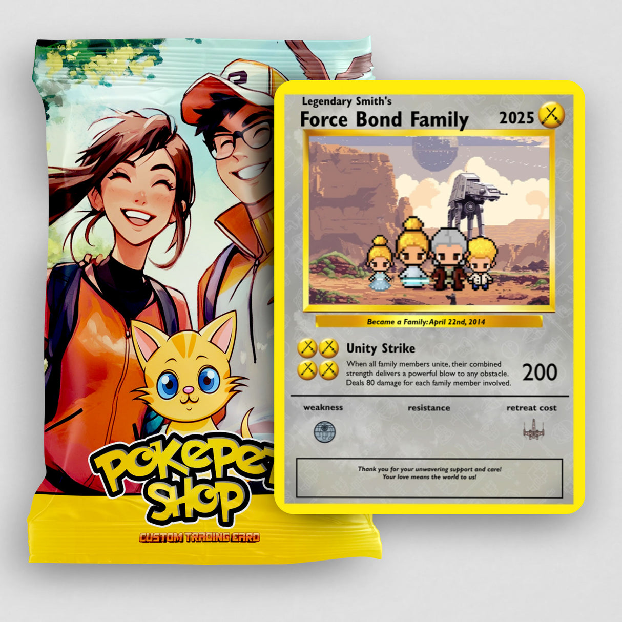 Force Bond Family Card - Build Your Own
