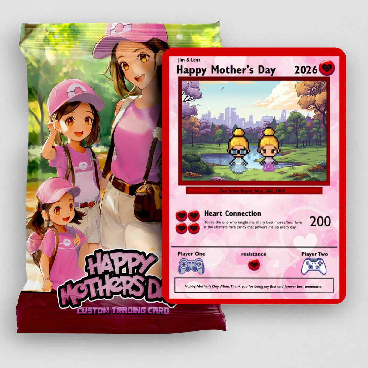 Mom to Daughter Card - Build Your Own