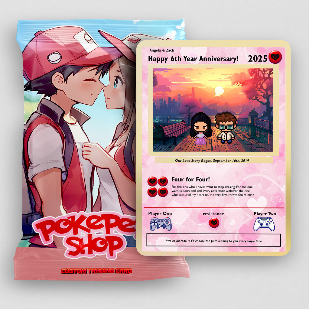 Rose Gold Vday Card Limited Edition - Build Your Own