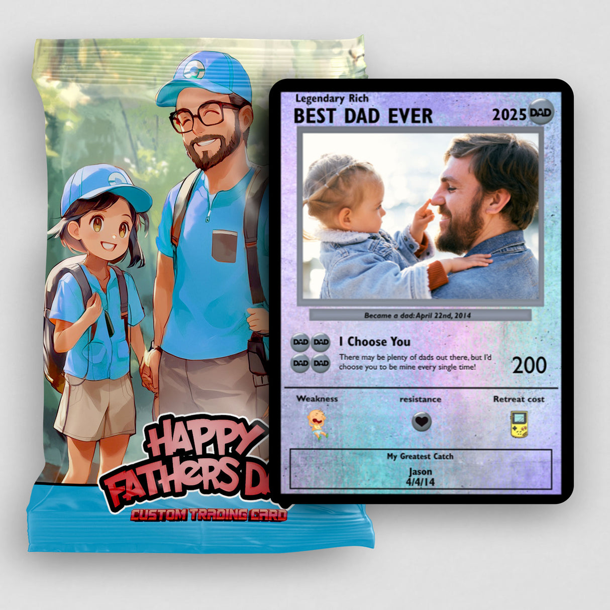 Papà Card - Costruisci la tua foto