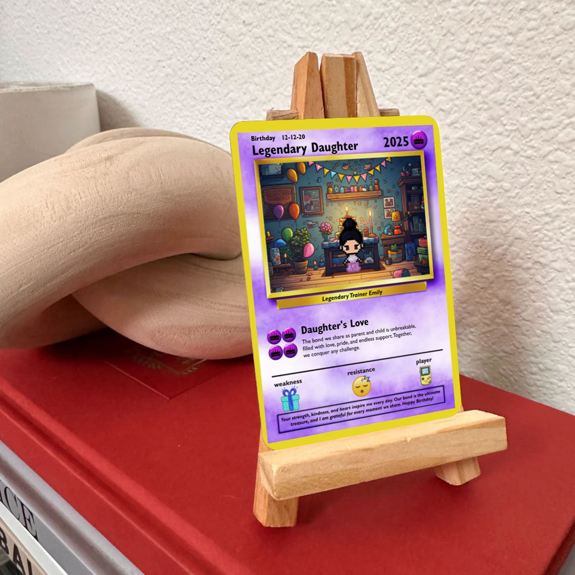 Daughter Birthday Card - Build Your Own