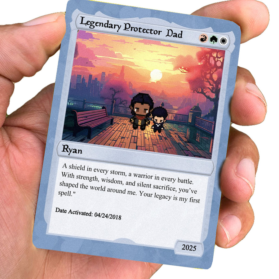 Love The Gathering For Dad Card  - Build Your Own