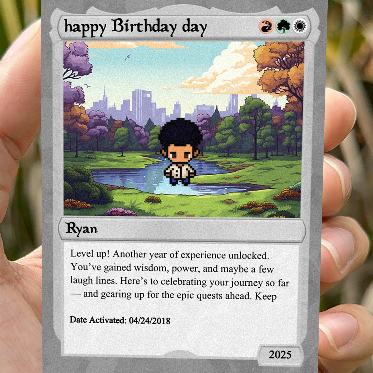 Love The Gathering Birthday Card  - Build Your Own