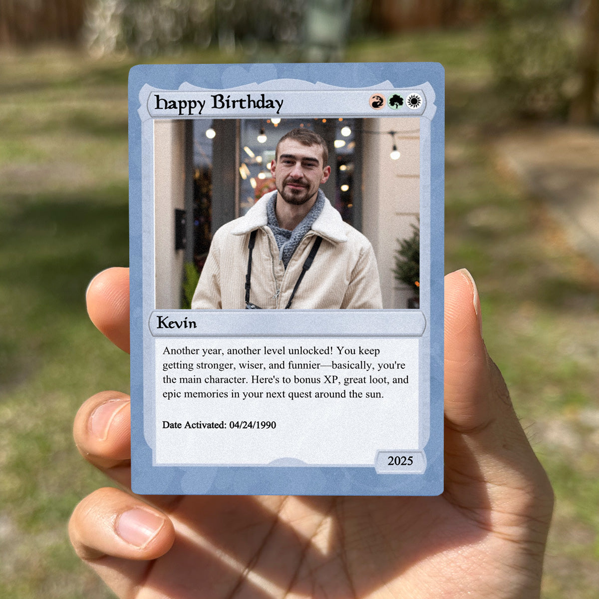 Love The Gathering Birthday Card  - Photo