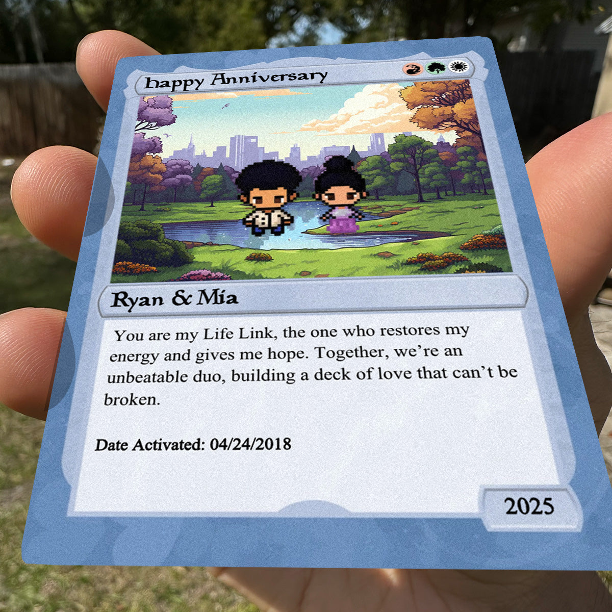 Love The Gathering Anniversary Card  - Build Your Own