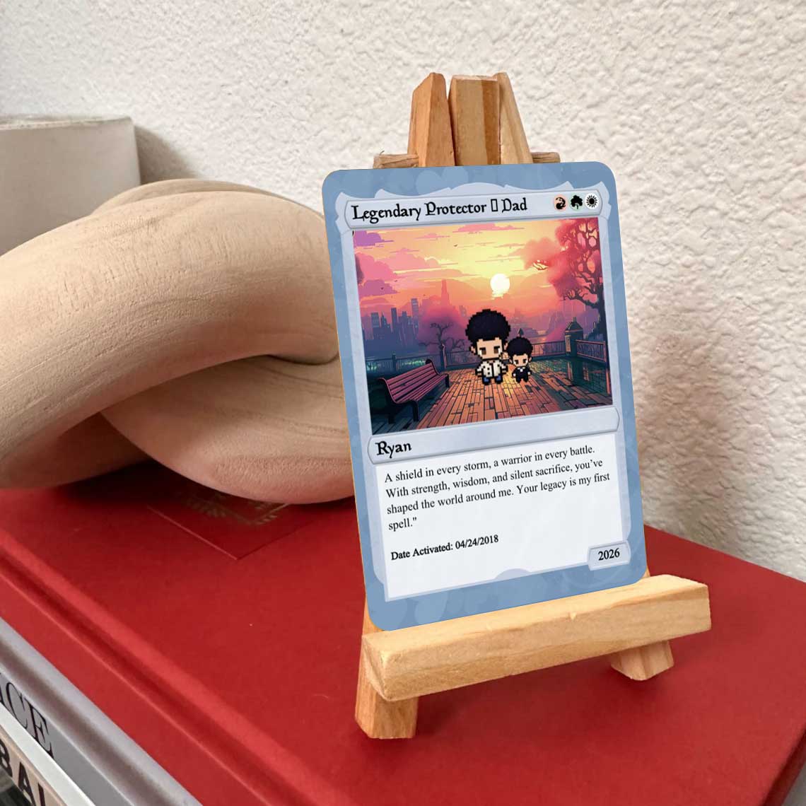 Love The Gathering For Dad Card  - Build Your Own