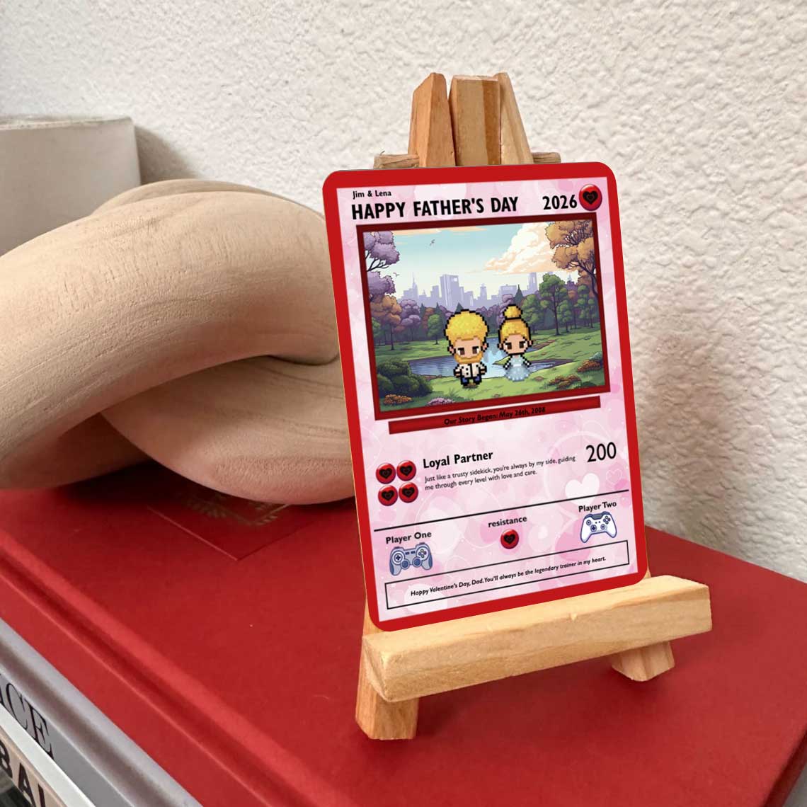 Daughter to Dad Card - Build Your Own