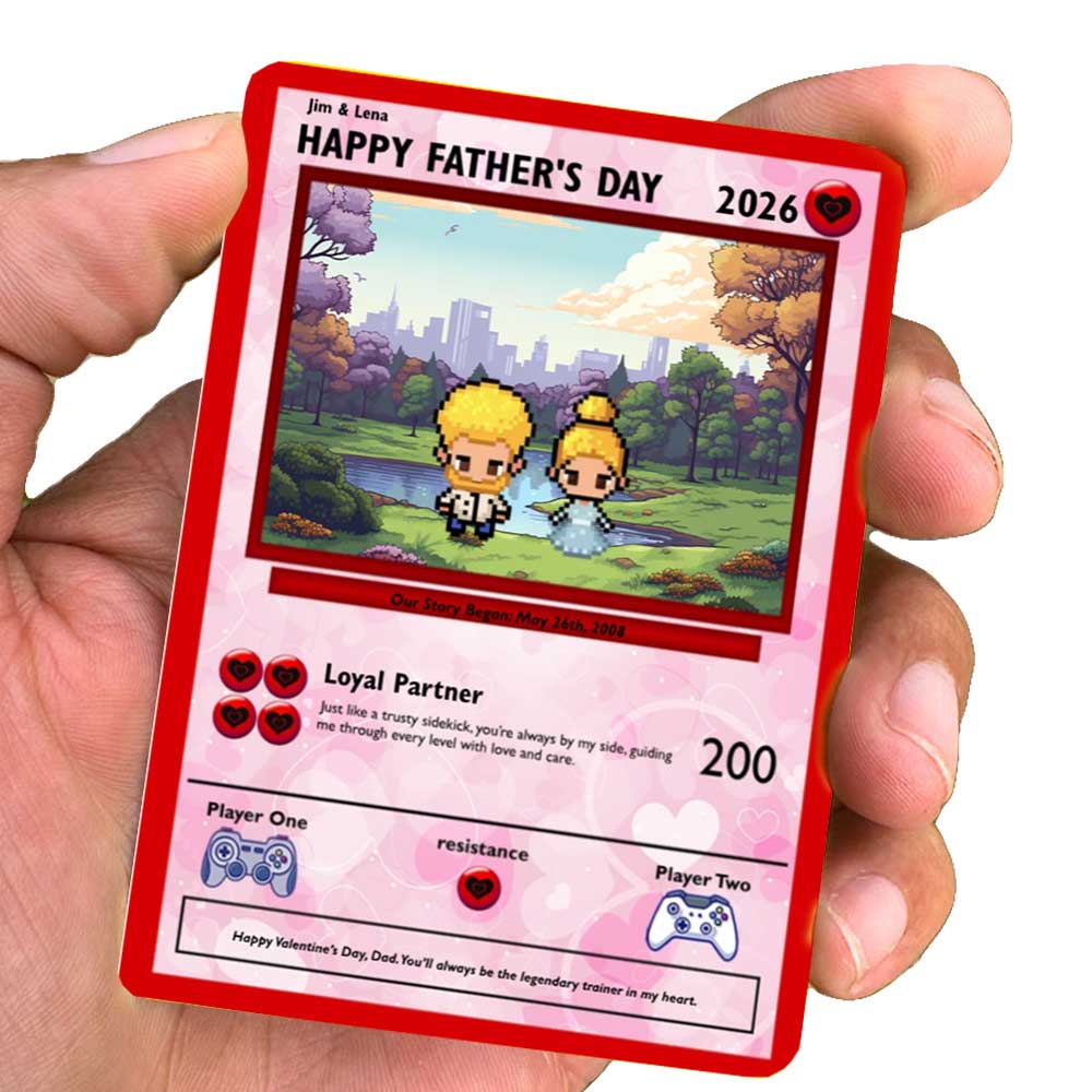 Daughter to Dad Card - Build Your Own