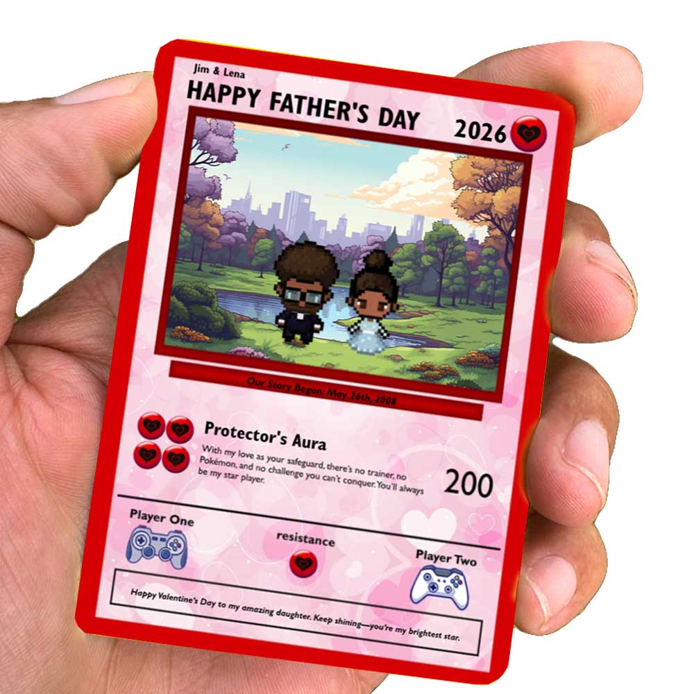 Dad to Daughter Card - Build Your Own