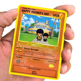 Super Saiyan Dad Card - Build Your Own