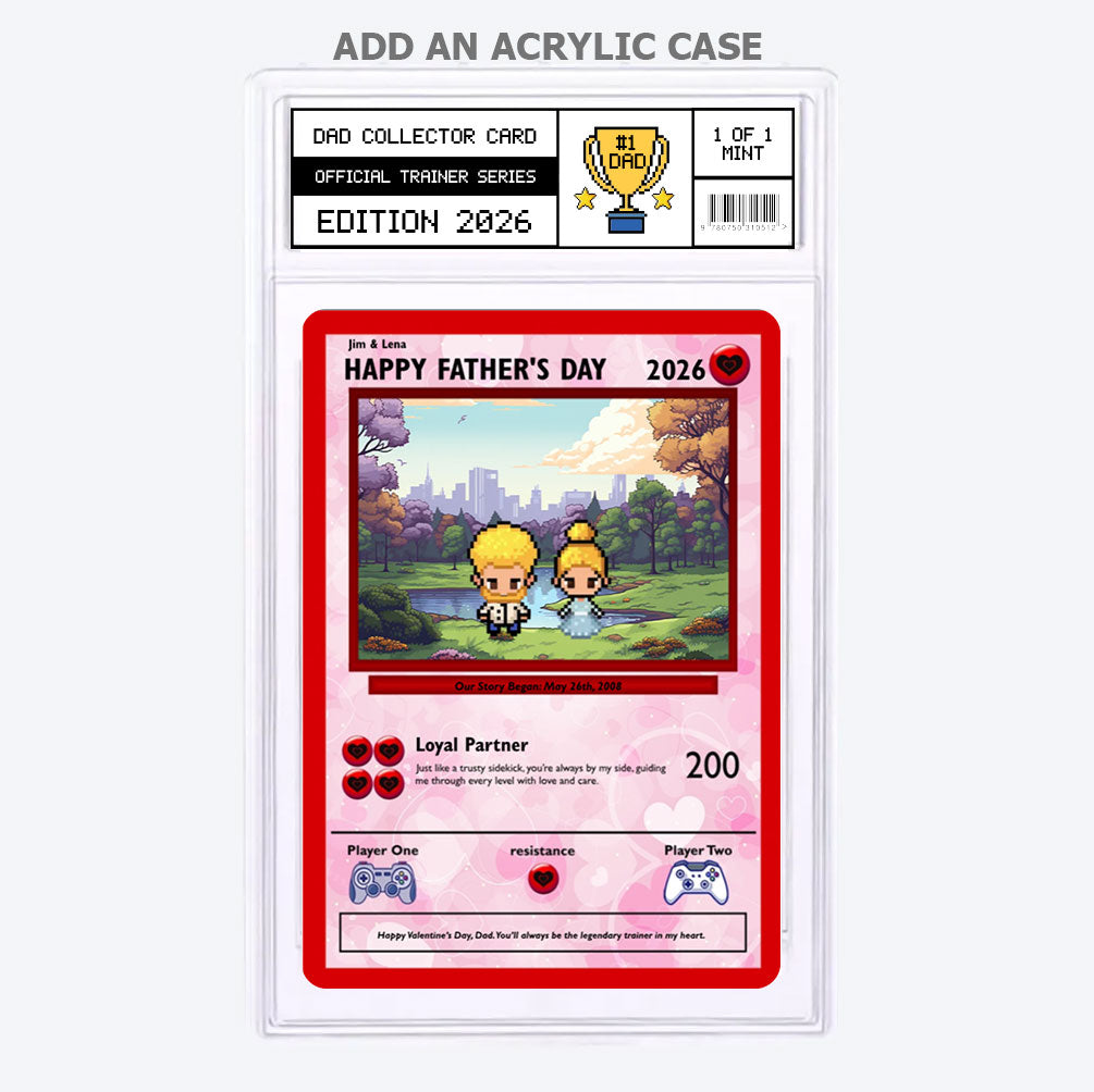 Daughter to Dad Card - Build Your Own