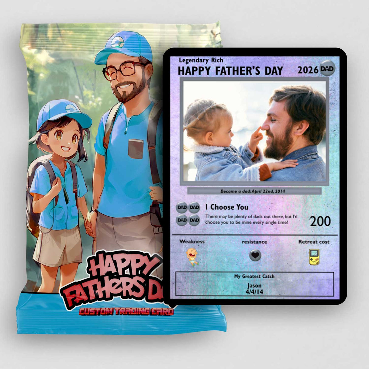 Papà Card - Costruisci la tua foto