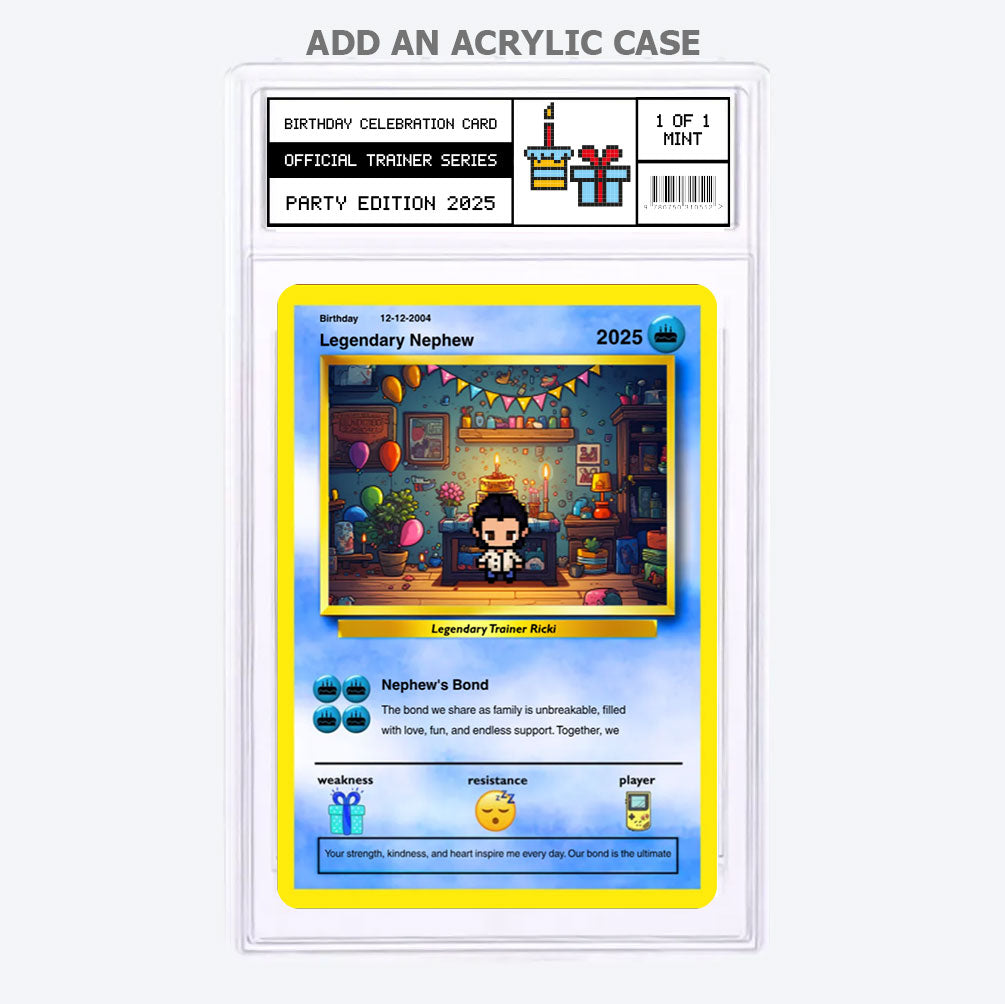 Nephew Birthday Card - Build Your Own