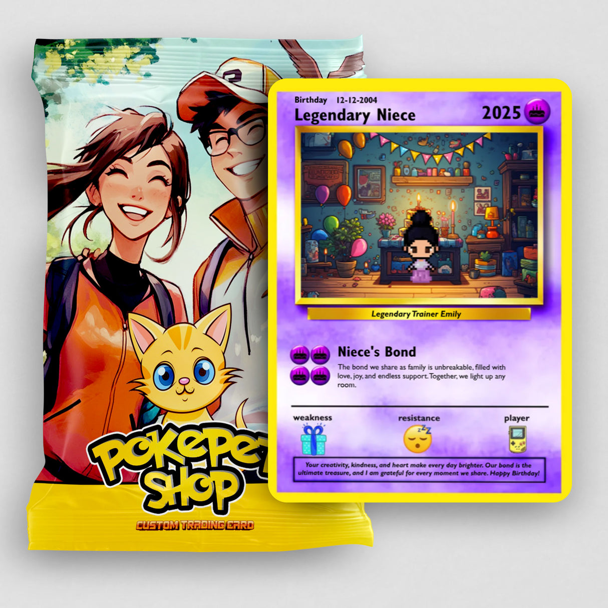 Niece Birthday Card - Build Your Own