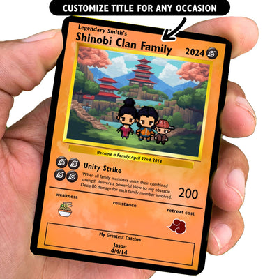 Shinobi Clan Family Card - Build Your Own