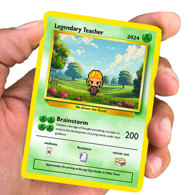 Teacher Card - Build Your Own